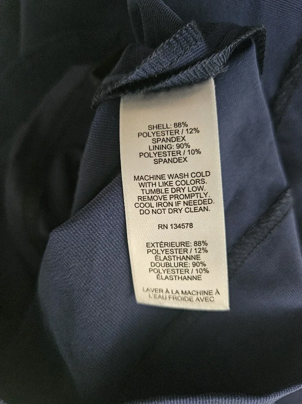 VINEYARD VINES Navy Blue Scallop Golf Tennis Skort Skirt | SZ 0
